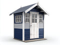 Gartenhäuser aus Holz 220x180x245 cm - Blau und Weiß - Maritimes Design für Garten