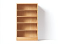 Bücherregal 85x32x180 cm aus Holz - Braun - klassischer Naturstil für Wohnraum und Arbeitszimmer