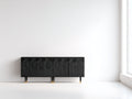 Dielenschränke Holzwerkstoff 170x40x75 cm - Schwarz-Gold - Für Flur - Modernes Design