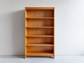 Bücherregal 90x35x180 cm aus Holz - Braun - klassischer Naturstil für Wohnraum und Arbeitszimmer