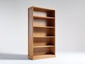 Bücherregal Holz 90x35x180 cm - natur - offenes Regal